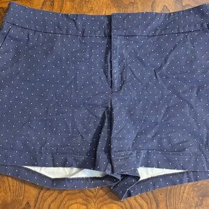 Maison Jules Polka Dots Shorts Blue Sz 10